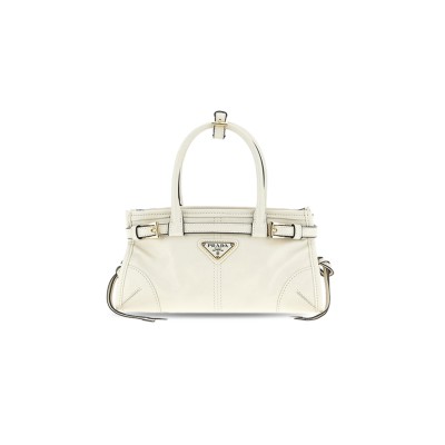PRADA BONNIE LEATHER MINI HANDBAG 1BA486 (23.5*12*9cm)